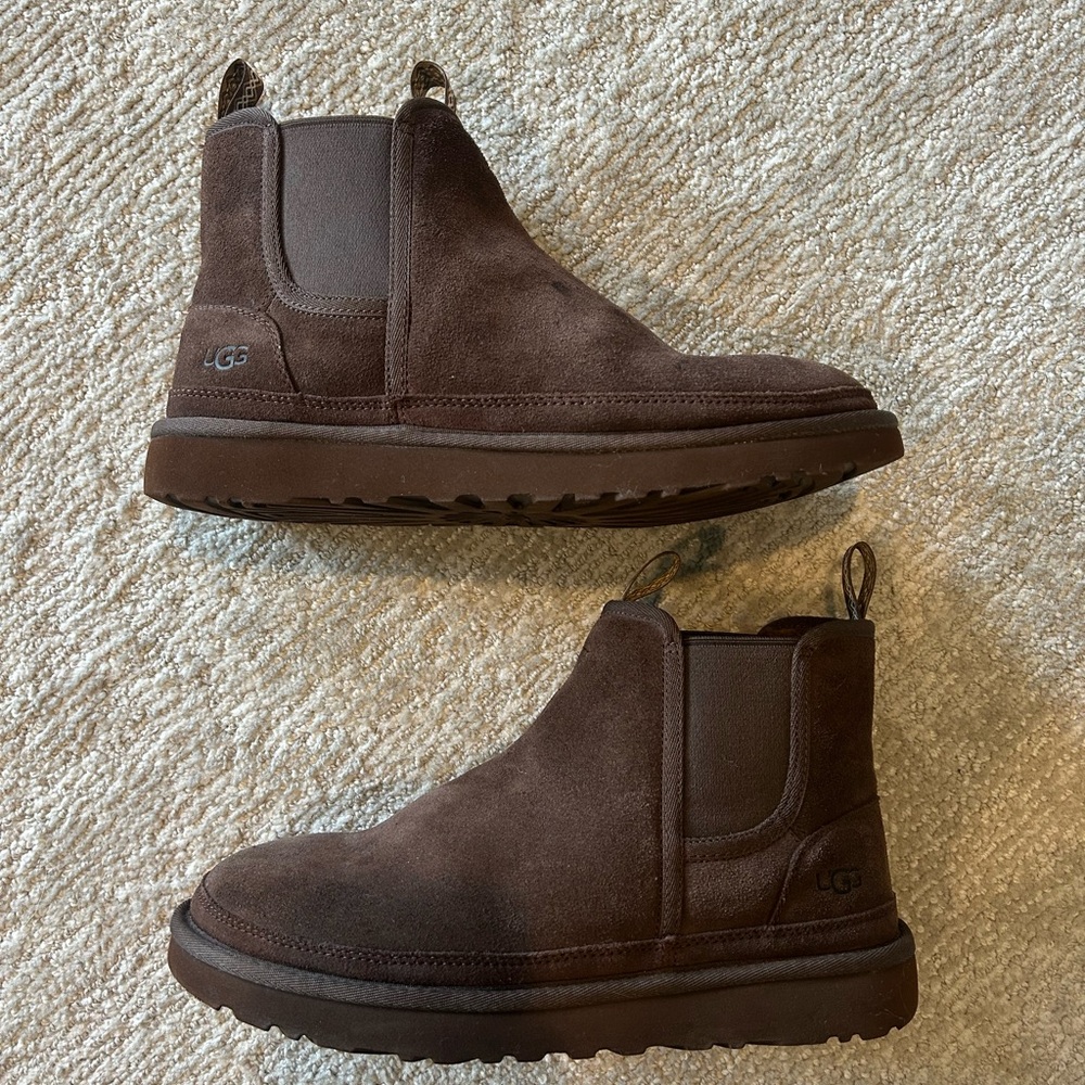 UGG Men's Brown Suede Boots